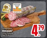 Almsalami von Strohschwein im aktuellen EDEKA Prospekt für 4,79 €