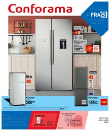 Catalogue Conforama à Ivry-sur-Seine, avec 32 pages Prospectus Conforama à Ivry-sur-Seine, "Un coup de frais dans votre intérieur", 32 pages, 10/05/2022 - 06/06/2022