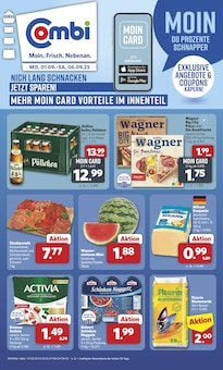 combi Prospekt der Woche "Markt - Angebote" Seite 1, 01.09.2025 bis 06.09.2025 für Westoverledingen Aktueller combi Prospekt "Markt - Angebote" Seite 1 von 35 Seiten für Westoverledingen