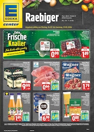 Aktueller E center Supermarkt Prospekt für Bernsdorf: Wir lieben Lebensmittel! mit 28} Seiten, 16.02.2026 - 21.02.2026