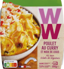 Plat cuisiné poulet au curry et noix de coco - WW - Monoprix Plat cuisiné poulet au curry et noix de coco - WW à 4,49 € dans le catalogue Monoprix