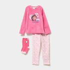Ensemble pyjama Gabby coffret cadeau rose clair fille dans le catalogue La Halle