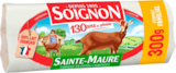 BÛCHE DE CHÈVRE SAINTE-MAURE SOIGNON - SOIGNON en promo chez Auchan Hypermarché BÛCHE DE CHÈVRE SAINTE-MAURE SOIGNON - SOIGNON dans le catalogue Auchan Hypermarché