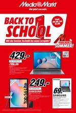 Media-Markt Prospekt für Elsterwerda mit 12 Seiten Media-Markt Prospekt für Elsterwerda: "BACK TO SCHOOL", 12 Seiten, 03.08.2021 - 15.08.2021