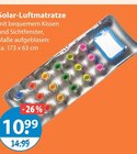 Solar-Luftmatratze im V-Markt Prospekt Solar-Luftmatratze von im aktuellen V-Markt Prospekt fĂŒr 10,99 âŹ