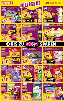 Milka im Norma Prospekt "Mehr fürs Geld" mit 19 Seiten (Chemnitz)
