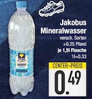 Mineralwasser im EDEKA Prospekt Mineralwasser von Jakobus im aktuellen EDEKA Prospekt für 0,49 €