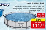 Steel Pro Max Pool von Bestway im aktuellen Zimmermann Prospekt