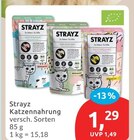 Katzennahrung von Strayz für 1,29 € bei budni im Angebot Katzennahrung von Strayz im aktuellen budni Prospekt