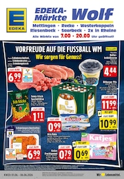 Aktueller EDEKA Supermarkt Prospekt für Ibbenbüren 01.06.2026 - 06.06.2026 EDEKA Prospekt für Ibbenbüren mit 24 Seiten
