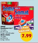 Excellence 4 in 1 oder All in 1 Extra Angebote von Somat bei Penny-Markt Bremerhaven für 7,99 €