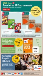 REWE Dekoration im Prospekt 