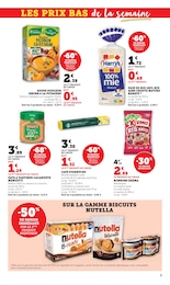 Prix et réduction Nutella dans le prospectus U Express en cours Offre Nutella dans le catalogue U Express du moment à la page 9