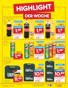 Coca Cola im Netto Marken-Discount Prospekt "Aktuelle Angebote" mit 66 Seiten (Neustadt (Weinstraße))