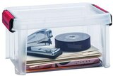 Boîte de rangement rectangulaire transparente Sundis Clip & Store 5 L - Sundis - Castorama à Valence Boîte de rangement rectangulaire transparente Sundis Clip & Store 5 L - Sundis en promo chez Castorama Valence à 4,66 €