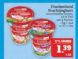 Cremiger Fruchtjoghurt mild Erdbeere im Angebot bei Marktkauf in Nürnberg Cremiger Fruchtjoghurt mild Erdbeere Angebote von Frankenland bei Marktkauf Nürnberg für 1,39 €