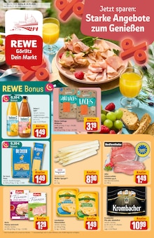 REWE Prospekt Dein Markt mit 32 Seiten