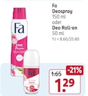 Aktuelles Deospray oder Deo Roll-on Angebot bei Rossmann in Hannover ab 1,29 €