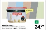 Colours Wandfarbe bei BayWa Bau- und Gartenmärkte im Prospekt "" für 24,99 €
