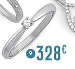bague diamant 0,05 ct à 328,00 € dans le catalogue E.Leclerc