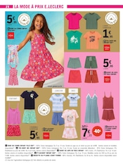 Promos Pyjama Femme dans le catalogue "Vague de fraîcheur sur votre budget" de E.Leclerc Pyjama Femme en promo dans le catalogue E.Leclerc à la page 28