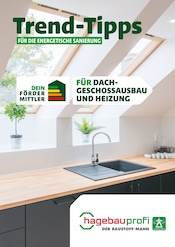 Aktueller Baustoff-Mann Baumarkt Prospekt in Herne und Umgebung, "Trend-Tipps FÜR DIE ENERGETISCHE SANIERUNG" mit 9 Seiten, 18.10.2024 - 27.10.2024