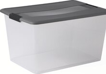 Lot de 3 boîtes de rangement Kliker box 48 L à Mr Bricolage dans La Fontonne Lot de 3 boîtes de rangement Kliker box 48 L à Mr Bricolage dans La Fontonne