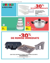 Cuisine Angebote im Prospekt "LA RENTRÉE À PETIT PRIX" von Carrefour Cuisine Angebote im Prospekt "LA RENTRÉE À PETIT PRIX" von Carrefour auf Seite 70
