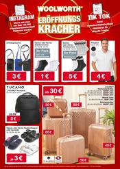 Koffer im Woolworth Prospekt in Erfurt Aktueller Woolworth Prospekt mit Koffer, "NEUERÖFFNUNG IN ARNSTADT", Seite 6