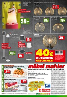 Kuchen im Möbel Mahler Siebenlehn Prospekt "SOMMER RABATT FESTIVAL" mit 16 Seiten (Leipzig)