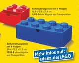 Aufbewahrungsstein mit 4 Noppen Angebote von LEGO bei EDEKA Weiden für 11,99 €