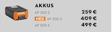 STIHL - AKKUS Angebot im Prospekt AKKUS bei STIHL im Prospekt "" für 259,00 €