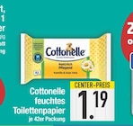 feuchtes Toilettenpapier im EDEKA Prospekt feuchtes Toilettenpapier von Cottonelle im aktuellen EDEKA Prospekt für 1,19 €