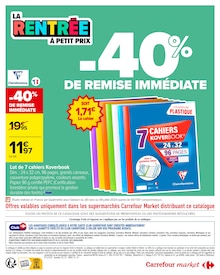 Catalogue Carrefour Market à Hourtin cette semaine, valable du 26/08/2025 au 07/09/2025 Prospectus Carrefour Market à Hourtin, "les Jours Meilleurs avec Les Produits Carrefour", 60 pages de promos valables du 26/08/2025 au 07/09/2025