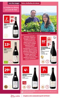 Promo Côtes Du Rhône Villages Plan De Dieu dans le catalogue Auchan Hypermarché du moment à la page 31