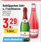 Sekt im Angebot bei Trinkgut in Bottrop Sekt Angebote von Rotkäppchen bei Trinkgut Bottrop für 3,29 €