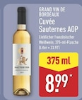Cuvée Sauternes AOP  im aktuellen ALDI Nord Prospekt für 8,99 €