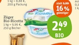 Bio-Ricotta bei tegut im Marktheidenfeld Prospekt für 2,49 €