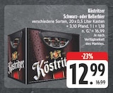 EDEKA Brattendorf - Schwarz- oder Kellerbier Angebot im Prospekt Schwarz- oder Kellerbier bei EDEKA im Brattendorf Prospekt für 12,99 €