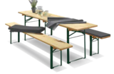 Bierzeltgarnitur 3-teilig 50 cm Tisch Angebote bei OBI Schwabach für 99,99 €