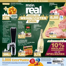 Real Prospekt für Völklingen: "Mein real", 36 Seiten, 04.12.2023 - 09.12.2023