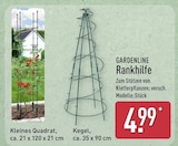 Rankhilfe Kleines Quadrat Angebote von Gardenline bei ALDI Nord Magdeburg für 4,99 €
