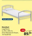 Aktuelle Bett Angebote bei ROLLER in Freiburg (Breisgau) Aktuelles Metallbett Angebot bei ROLLER in Freiburg (Breisgau) ab 89,99 €