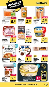 Nutella im aktuellen Netto mit dem Scottie Prospekt (Brandenburg (Havel)) Nutella im Netto mit dem Scottie Prospekt "GĂĽnstig. Besser. FĂĽr Dich." mit 34 Seiten (Brandenburg (Havel))