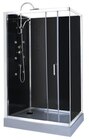 Promo Cabine de douche hydromassante FULL BLACK - L. 120 x l. 80 x H. 225 cm à 329,00 € dans le catalogue Brico Dépôt à Houilles