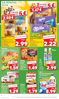 Nutella im aktuellen Kaufland Prospekt (Neuss) Nutella im Kaufland Prospekt "Hier bin ich richtig" mit 67 Seiten (Neuss)