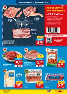 Rindfleisch im aktuellen Netto Marken-Discount Prospekt (Mainz) Rindfleisch im Netto Marken-Discount Prospekt "Aktuelle Angebote" mit 70 Seiten (Mainz)