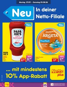 Thunfisch im aktuellen Netto Marken-Discount Prospekt (Saarbrücken) Thunfisch im Netto Marken-Discount Prospekt "Aktuelle Angebote" mit 76 Seiten (Saarbrücken)