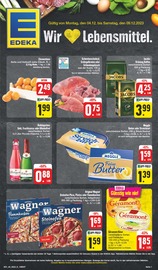 EDEKA Supermarkt Prospekt der aktuellen Woche mit 24 Seiten, gültig von 04.12.2023 bis 09.12.2023, in Wernberg-Köblitz und Umgebung Aktueller EDEKA Supermarkt Prospekt in Wernberg-Köblitz und Umgebung, "Wir lieben Lebensmittel!" mit 24 Seiten, 04.12.2023 - 09.12.2023