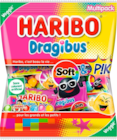 BONBONS DRAGIBUS MULTIGOÛTS HARIBO - HARIBO en promo chez Auchan Hypermarché Valence à 2,59 €